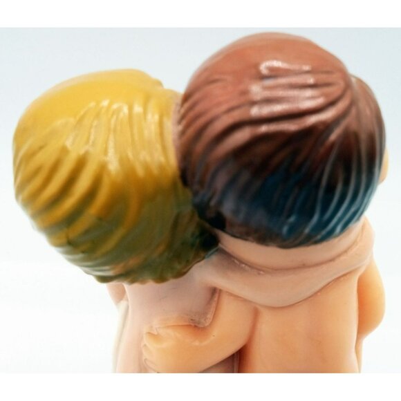 Happy Anniversary Russ Berrie Co Vintage Plastic Wedding Couple Naked Banner - Picture 6 of 11